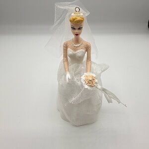 Vintage 1997 Hallmark Wedding Day Barbie Ornament